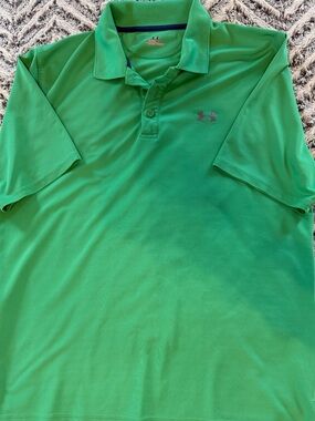 Under Armour Green Polo Shirt